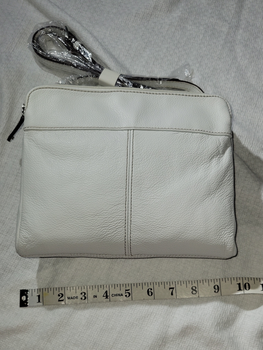 Tignanello White Crossbody Shoulder Bag NWT - Picture 9 of 9